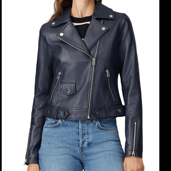 Slate & Willow Jackets & Blazers - Slate & Willow leather moto jacket
